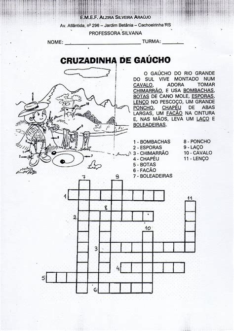  will find PUZZLE. . Gauchos rope crossword